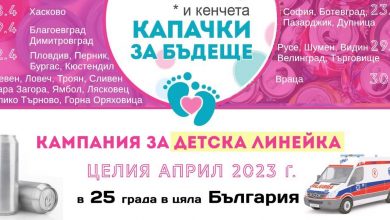 „Капачки за бъдеще“ идва в Русе на 29 април, кампанията е за пета детска линейка